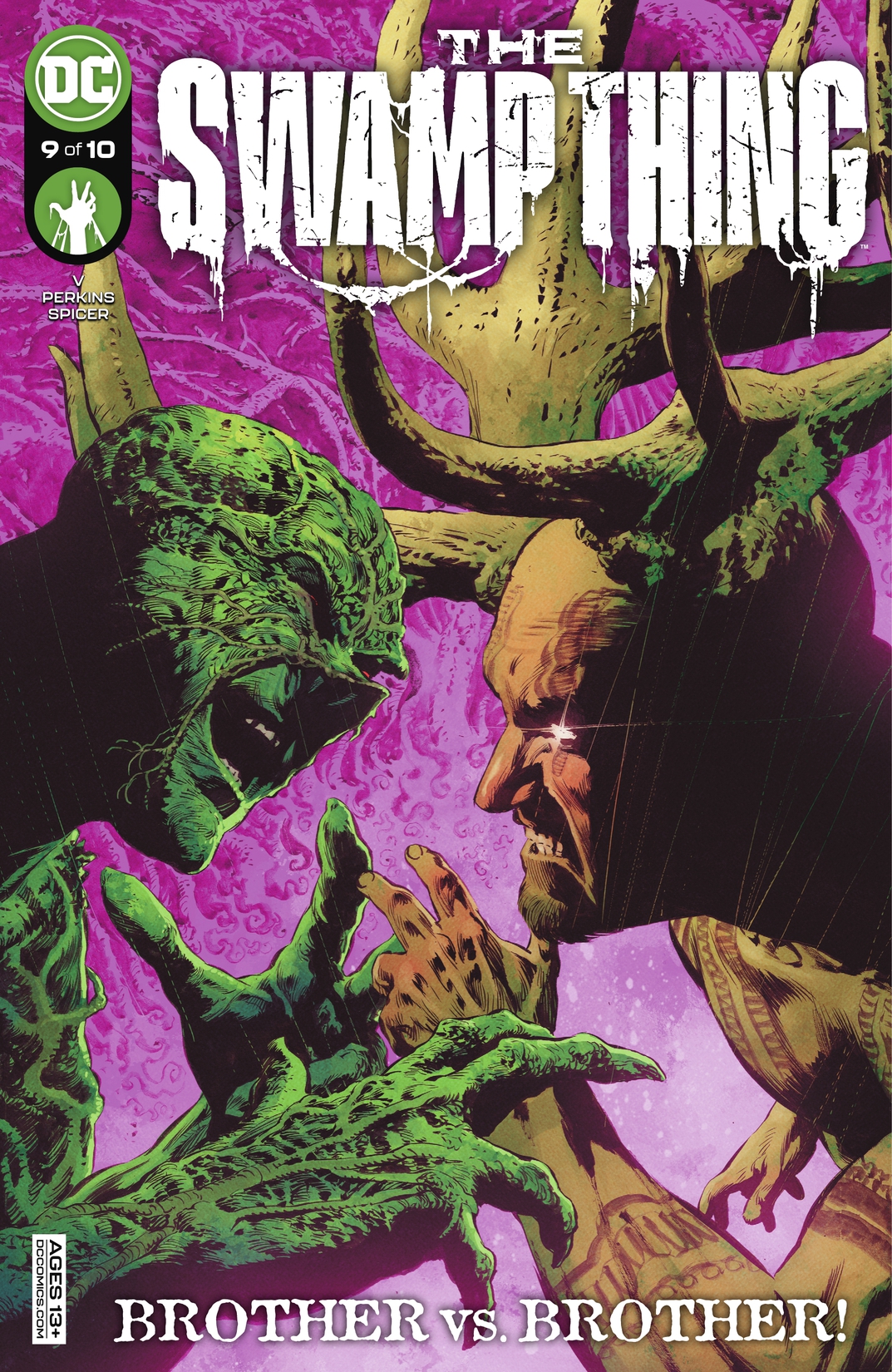 The Swamp Thing #9 preview images