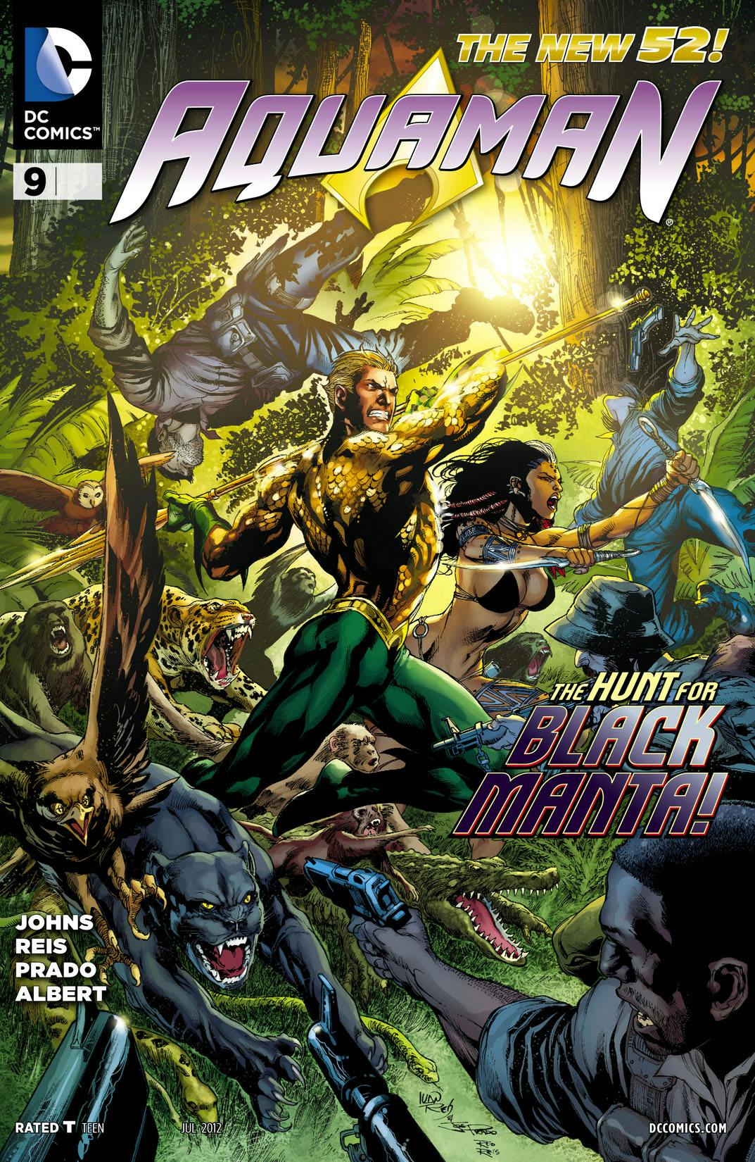 Aquaman (2011-) #9 preview images