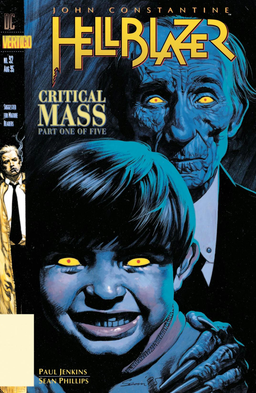 Hellblazer #92 preview images