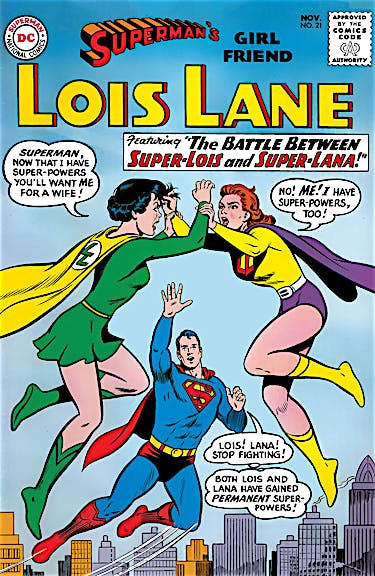 Superman's Girl Friend Lois Lane #21 preview images