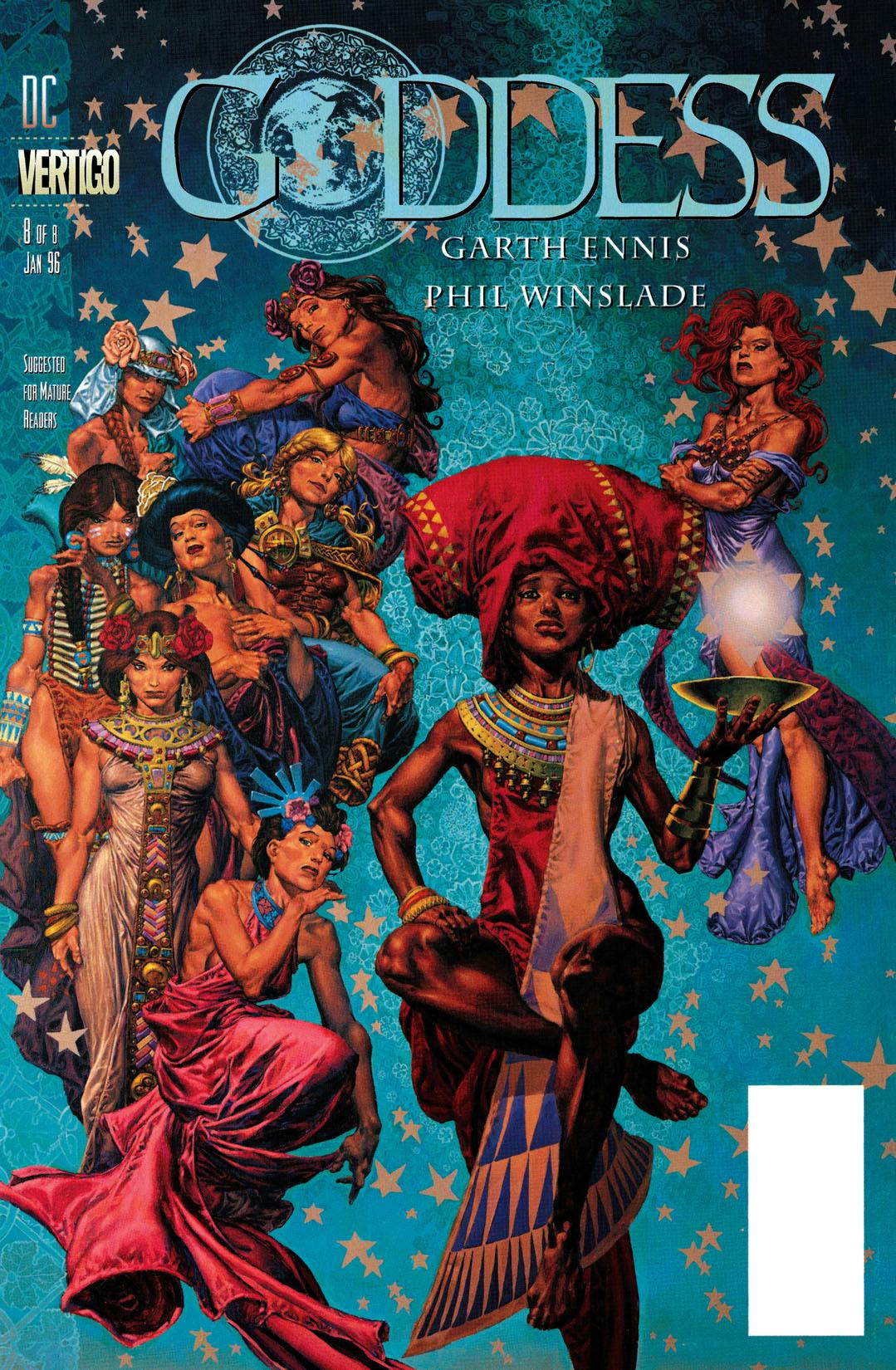 Goddess #8 preview images