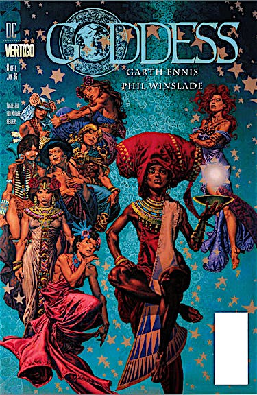 Goddess #8 preview images