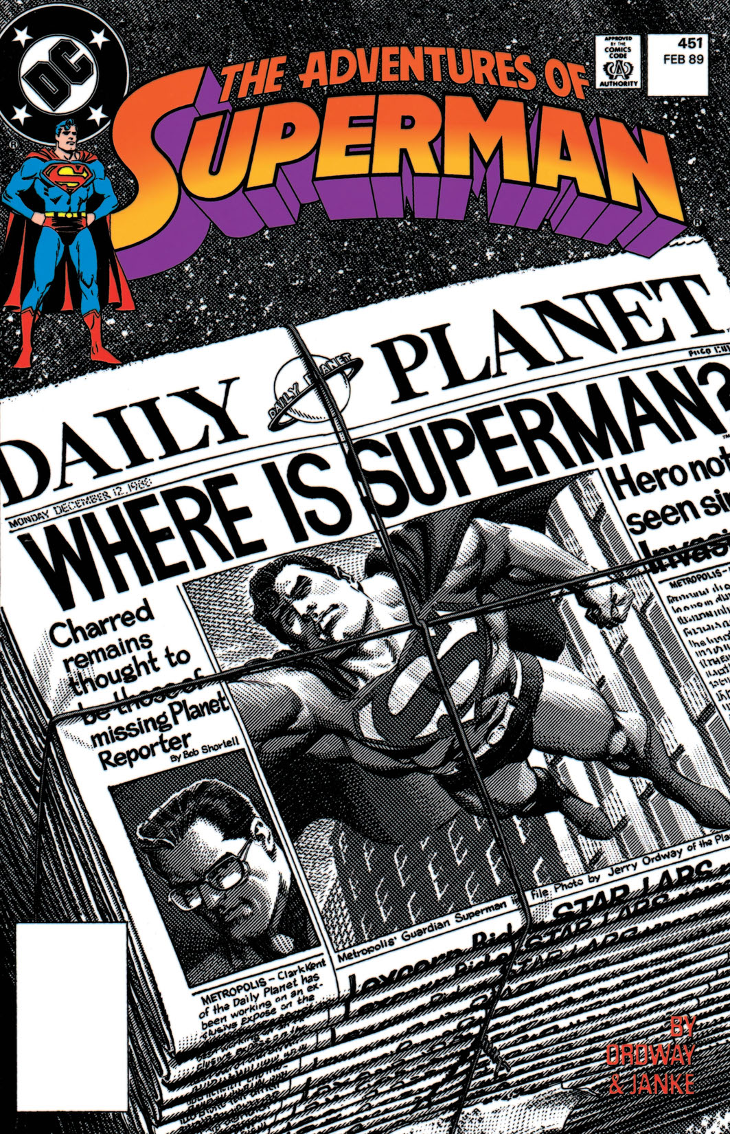 Adventures of Superman (1987-) #451 preview images