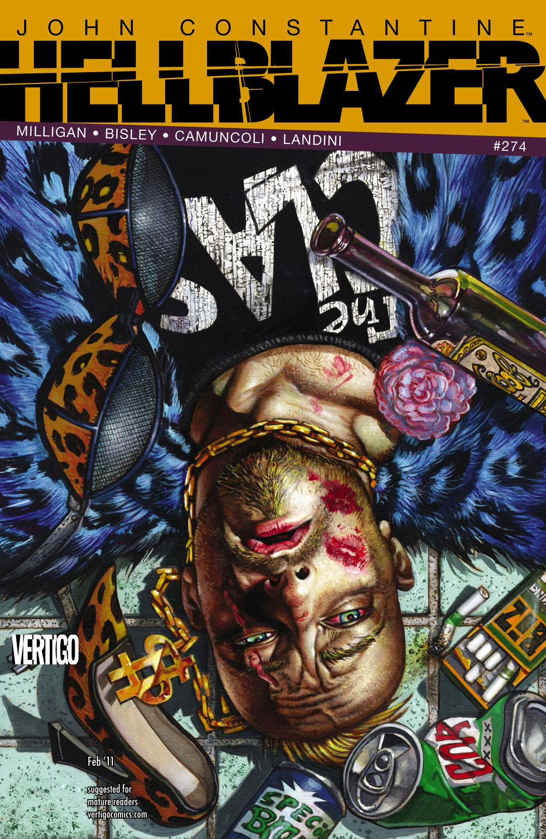 Hellblazer #274 preview images