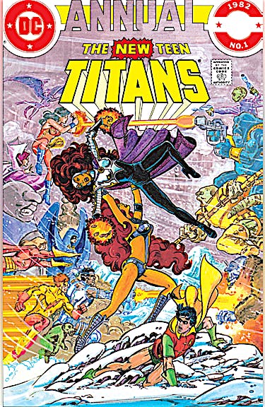 The New Teen Titans Annual #1 preview images