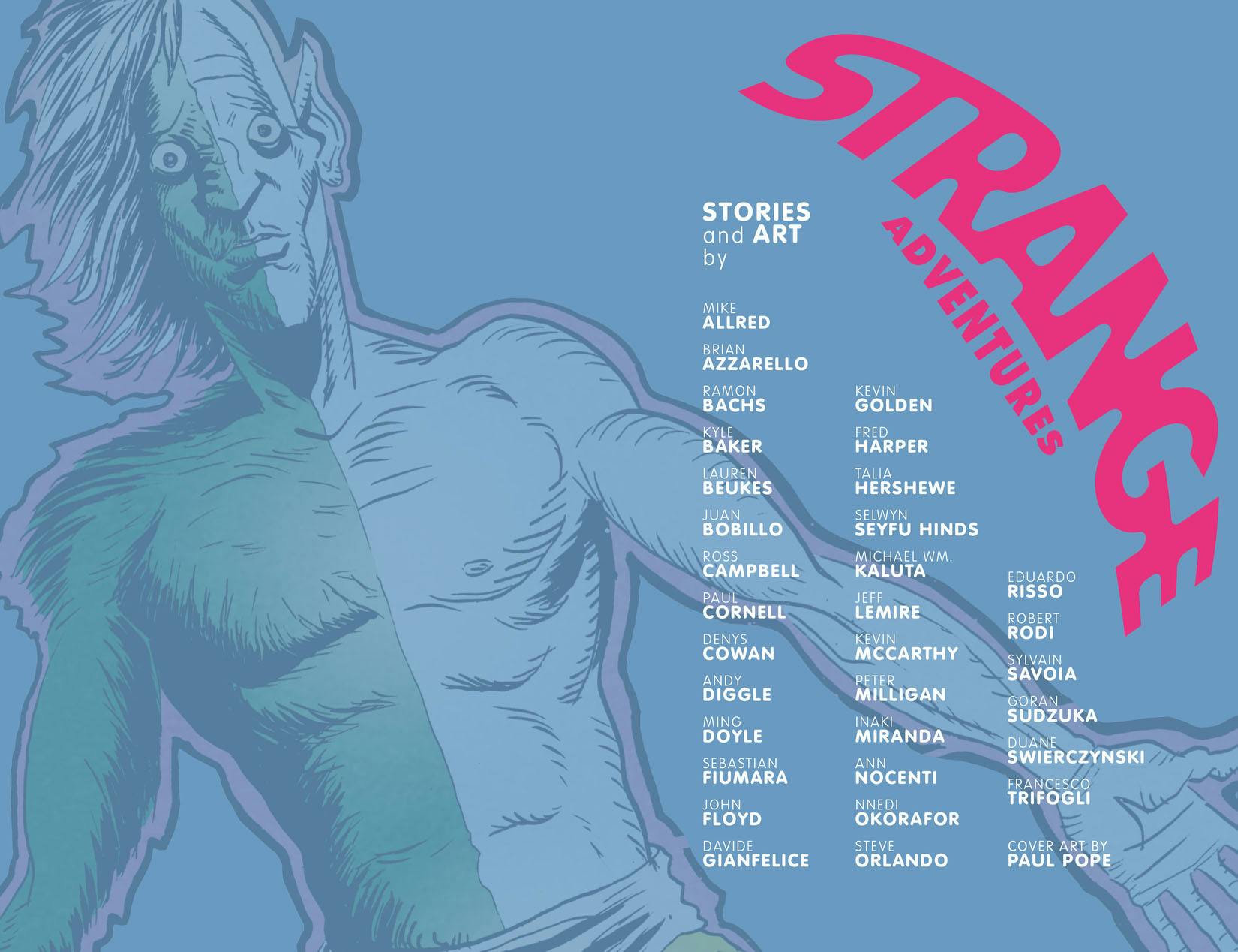 Strange Adventures (2011) series preview2