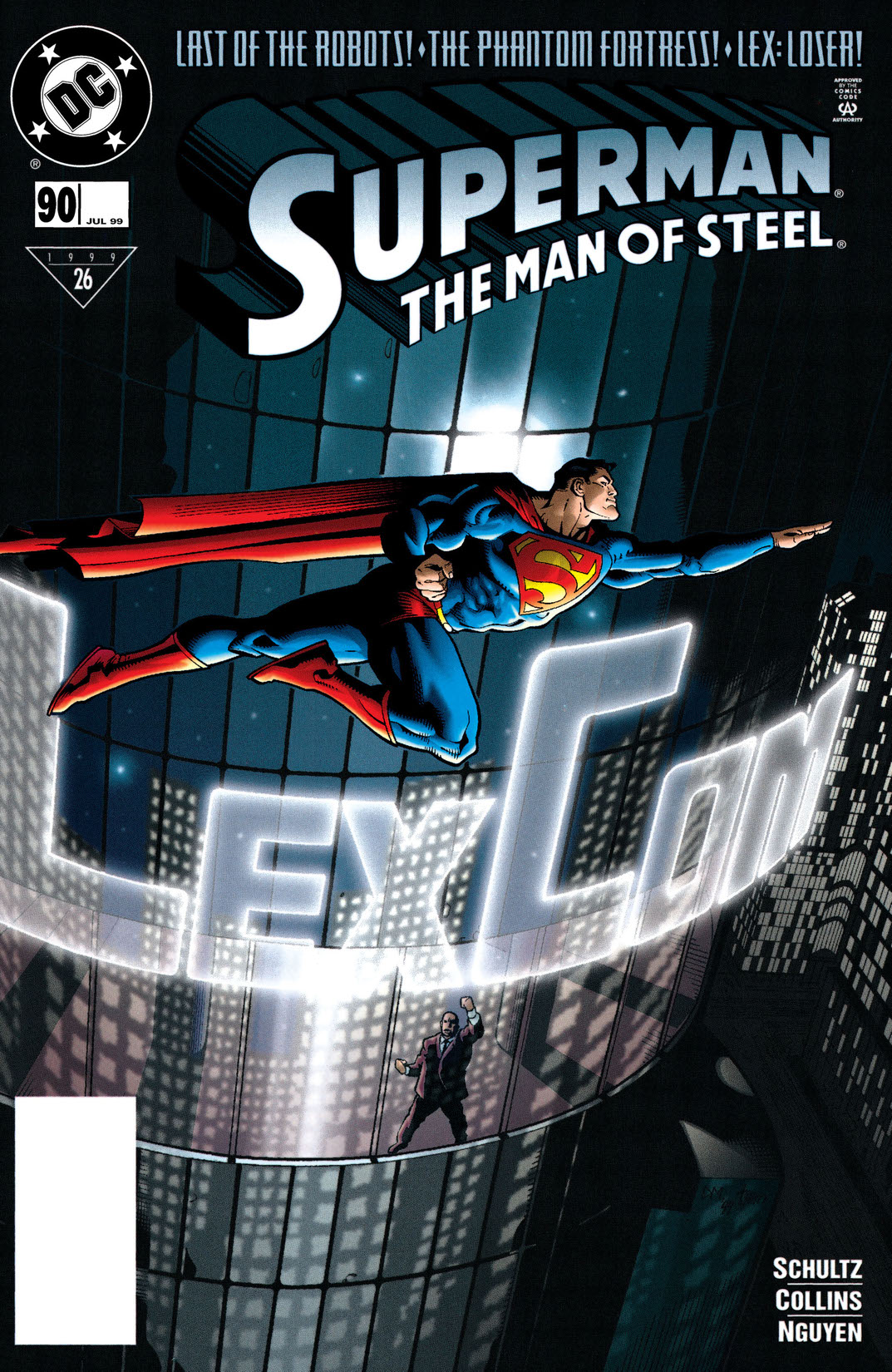 Superman: The Man of Steel #90 preview images