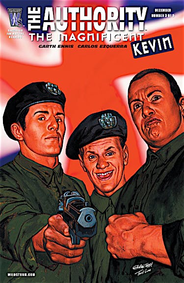 The Authority: The Magnificent Kevin #3 preview images