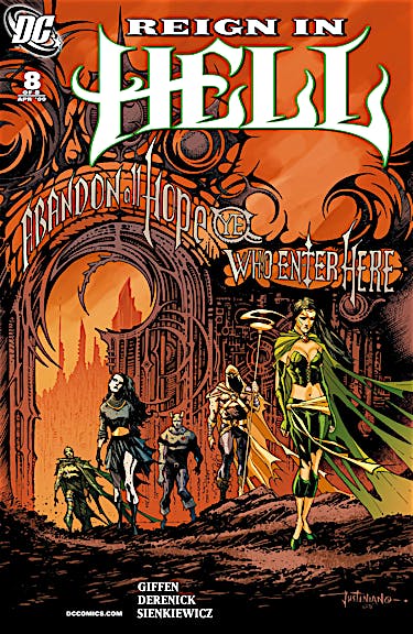 Reign in Hell #8 preview images