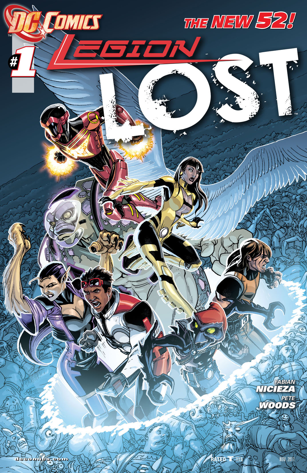 Legion Lost (2011-) #1 preview images