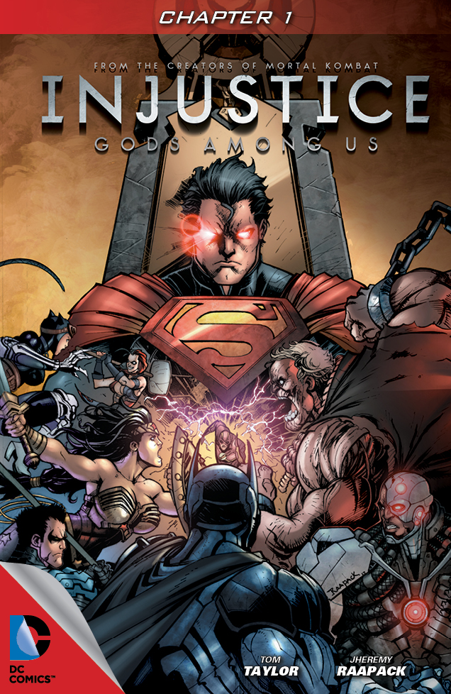 Injustice: Gods Among Us #1 preview images