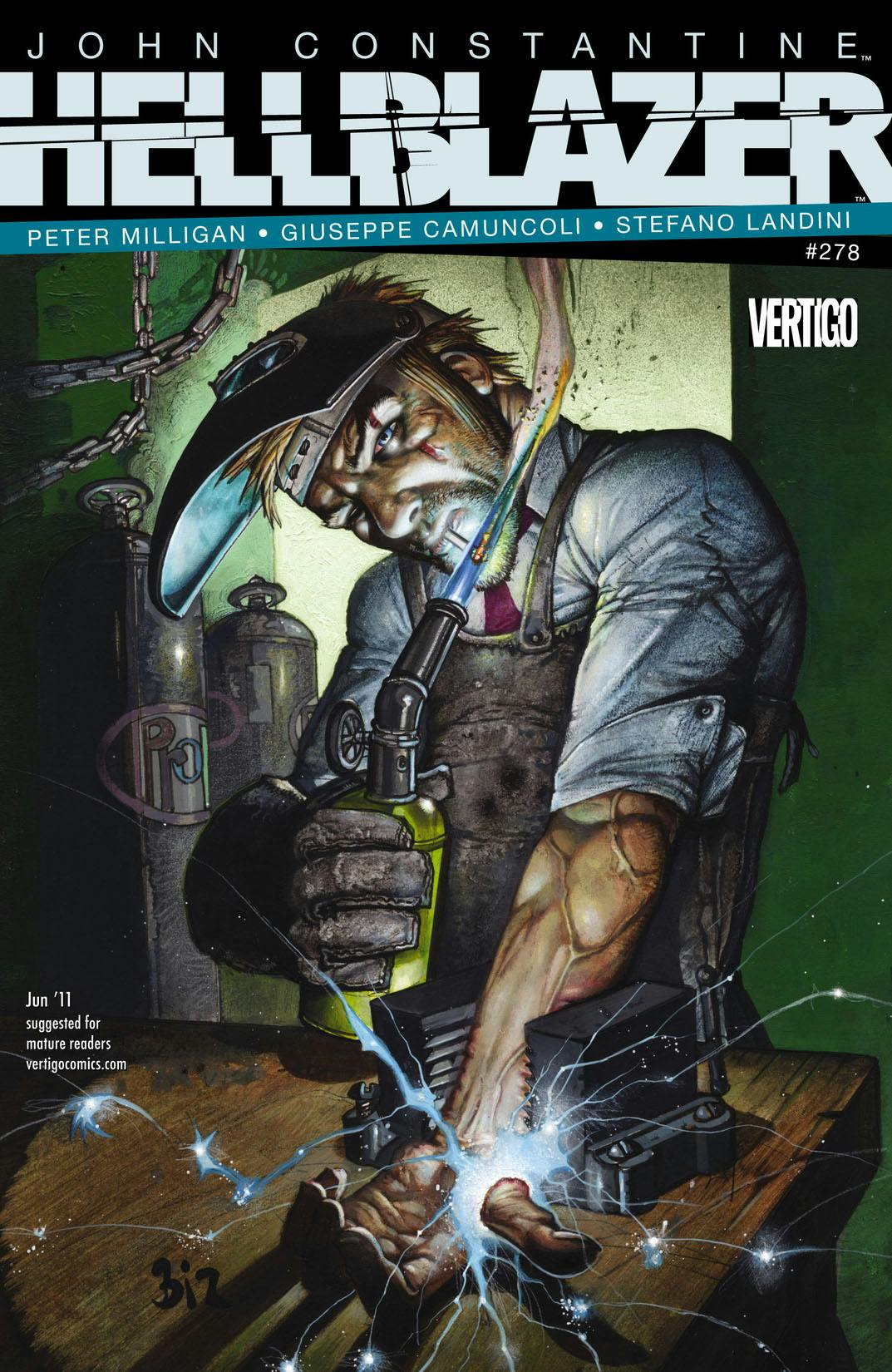 Hellblazer #278 preview images