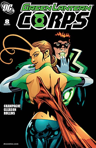 Green Lantern Corps (2006-) #8 preview images
