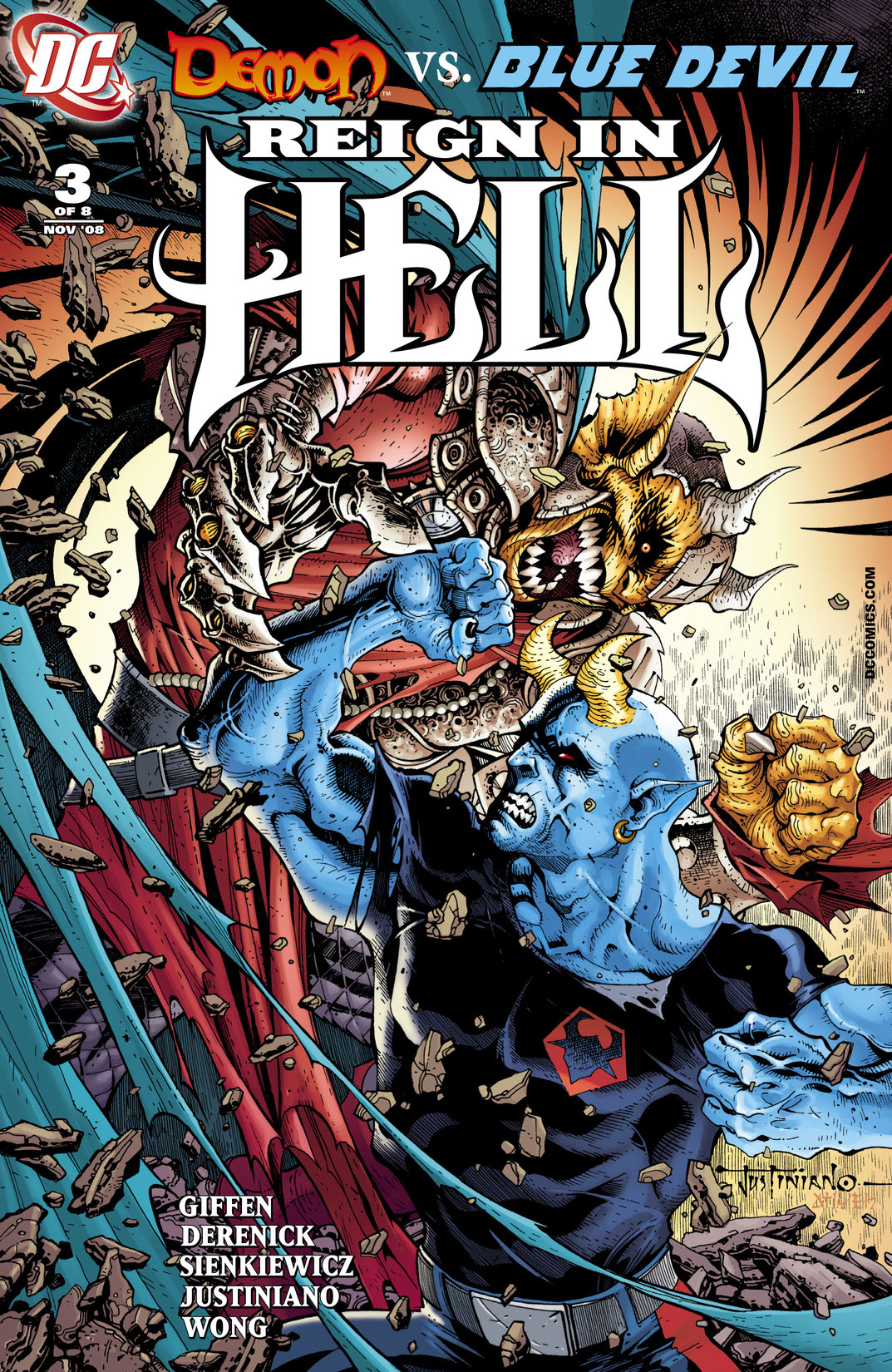 Reign in Hell #3 preview images