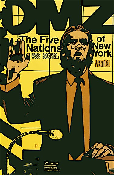 DMZ #71 preview images