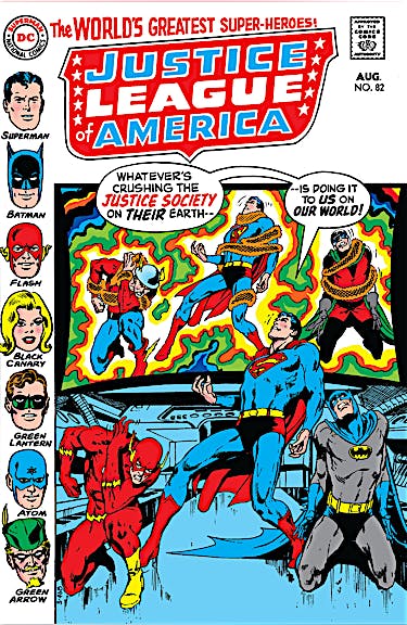 Justice League of America (1960-) #82 preview images