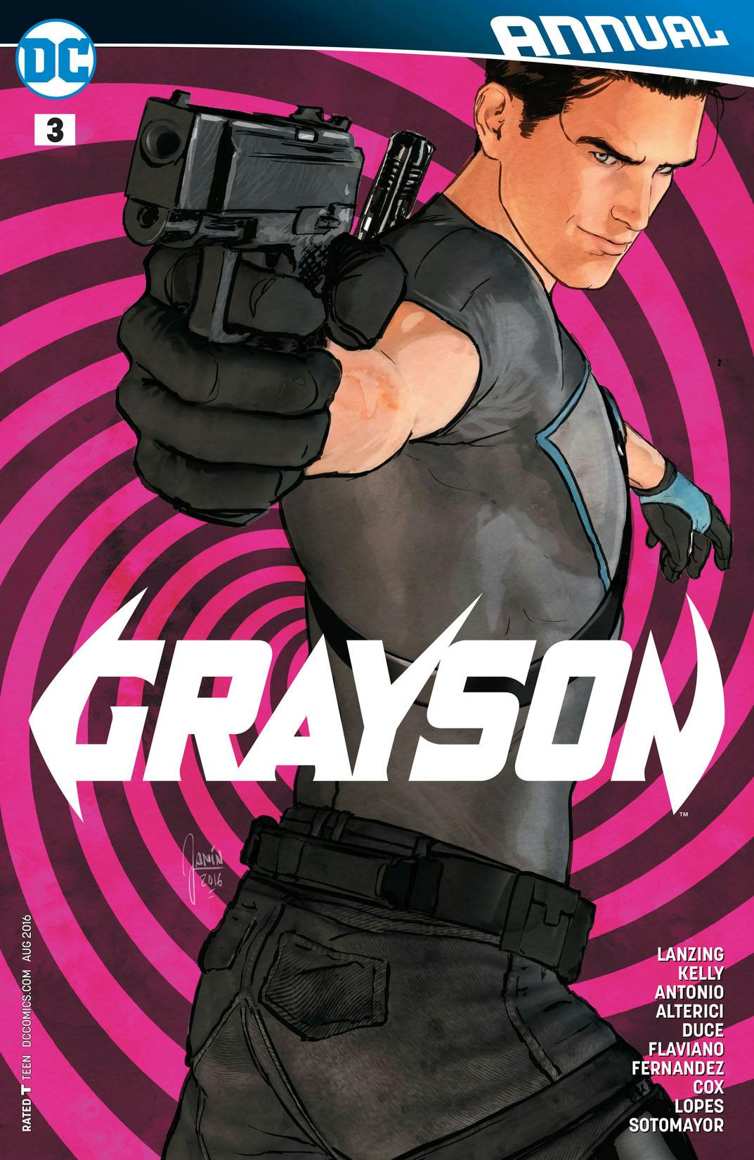 Grayson Annual #3 preview images