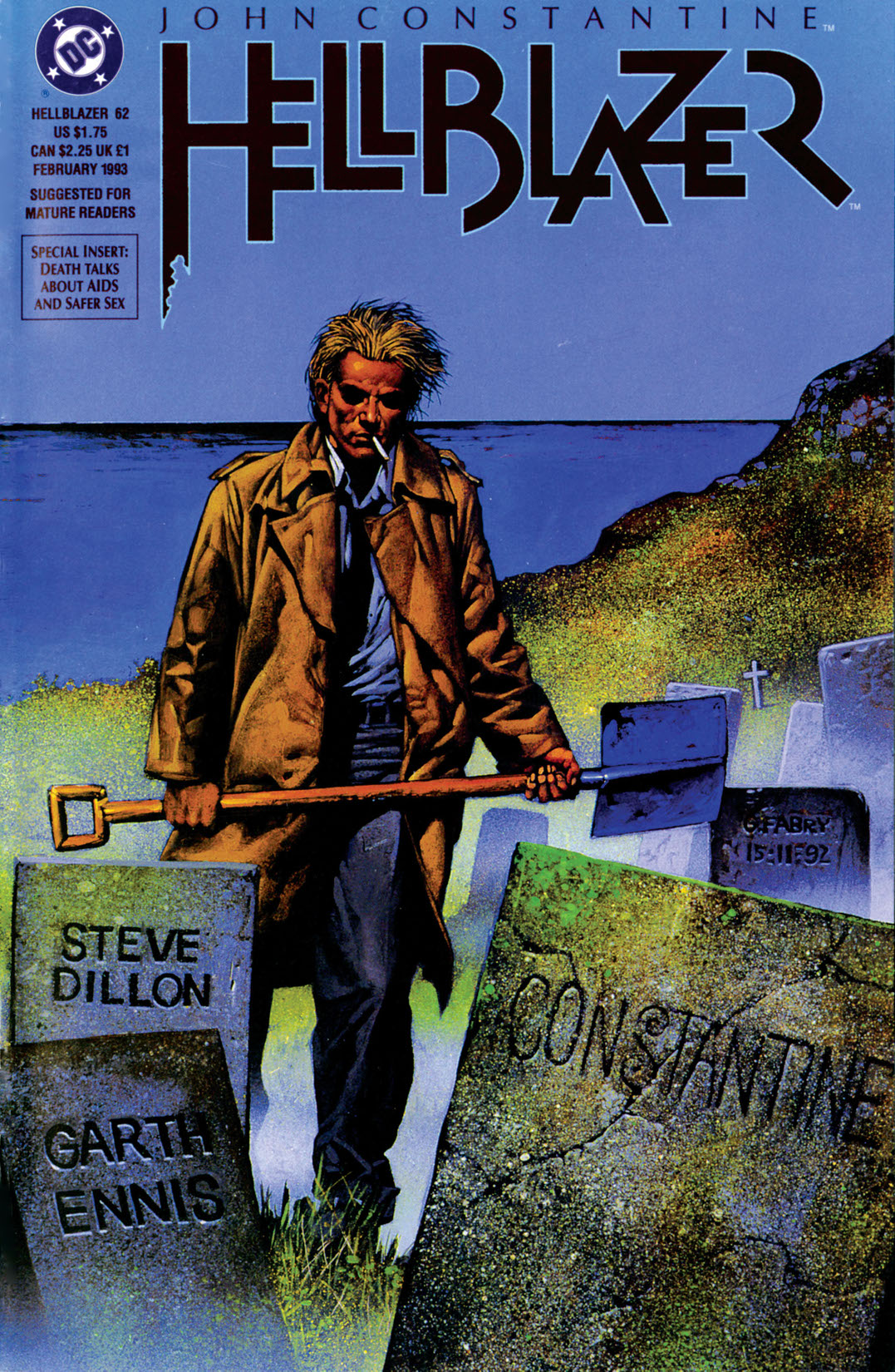 Hellblazer #62 preview images
