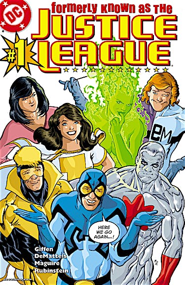 Formerly Known as the Justice League #1 preview images