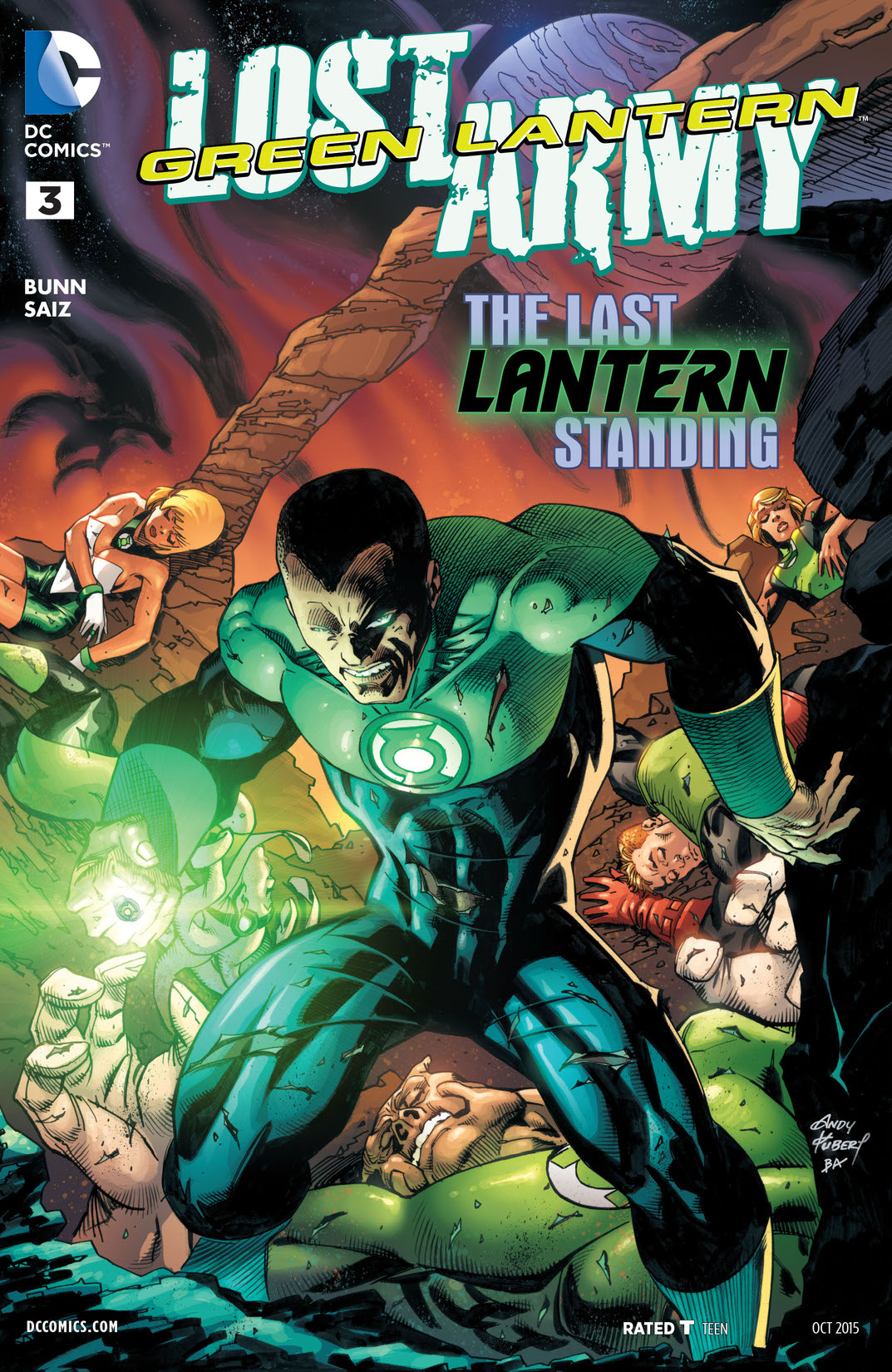 Green Lantern: Lost Army #3 preview images