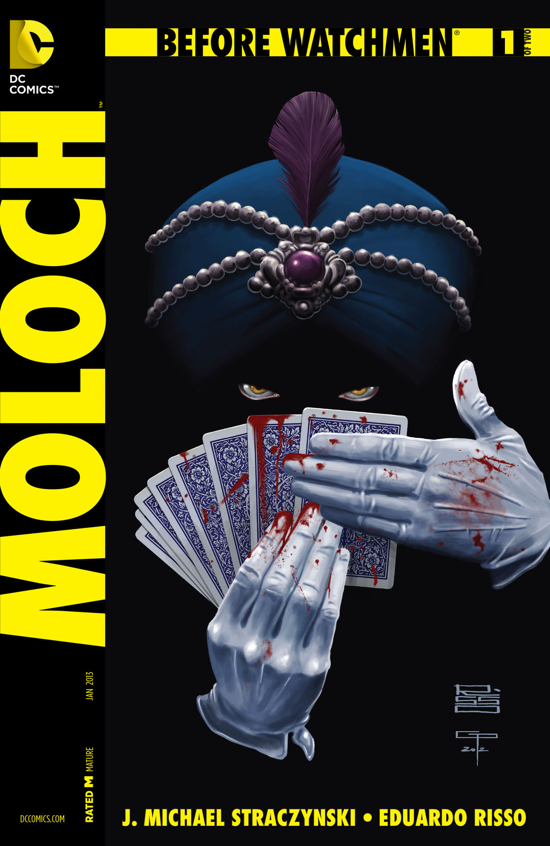 Before Watchmen: Moloch #1 preview images