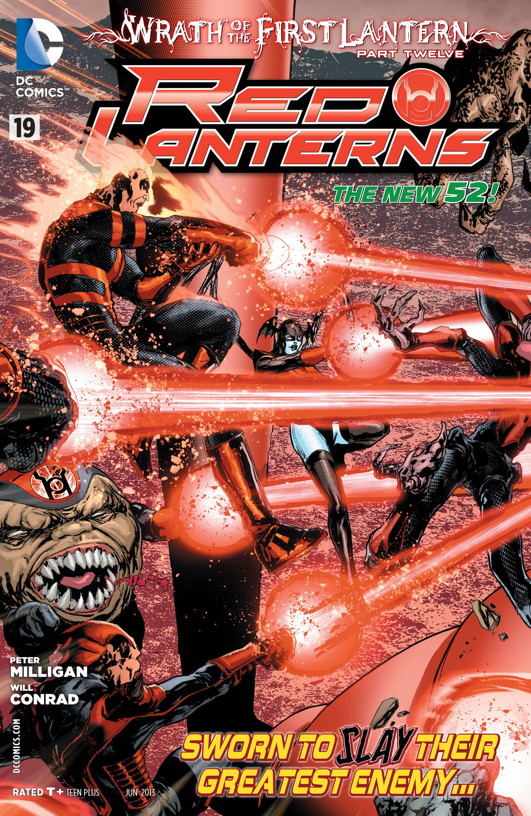 Red Lanterns #19 preview images