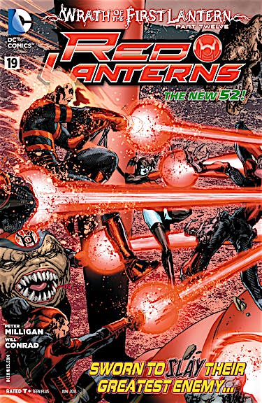 Red Lanterns #19 preview images