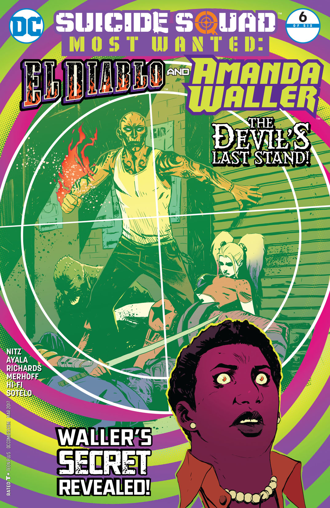 Suicide Squad Most Wanted: El Diablo and Amanda Waller #6 preview images