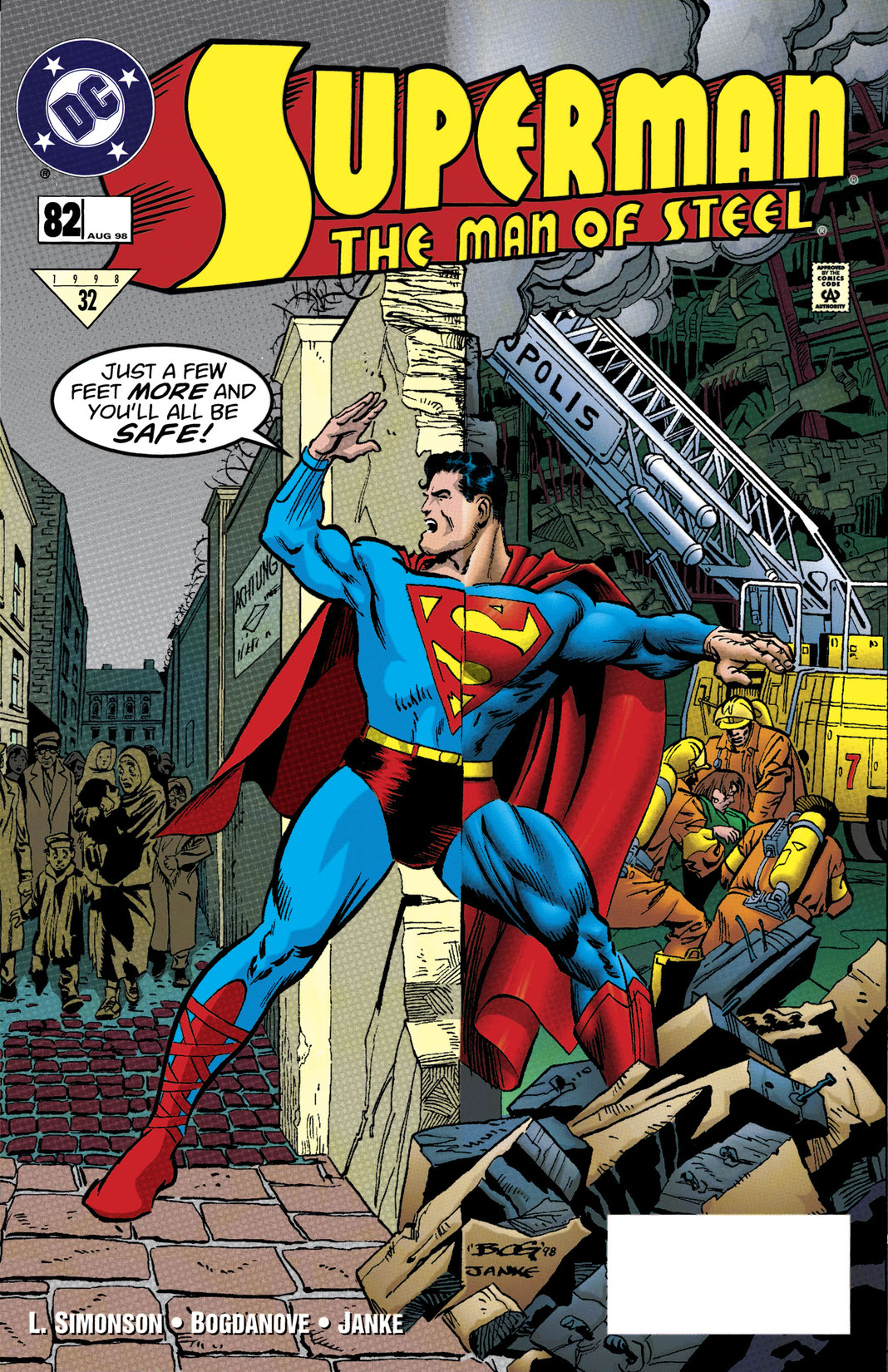 Superman: The Man of Steel #82 preview images