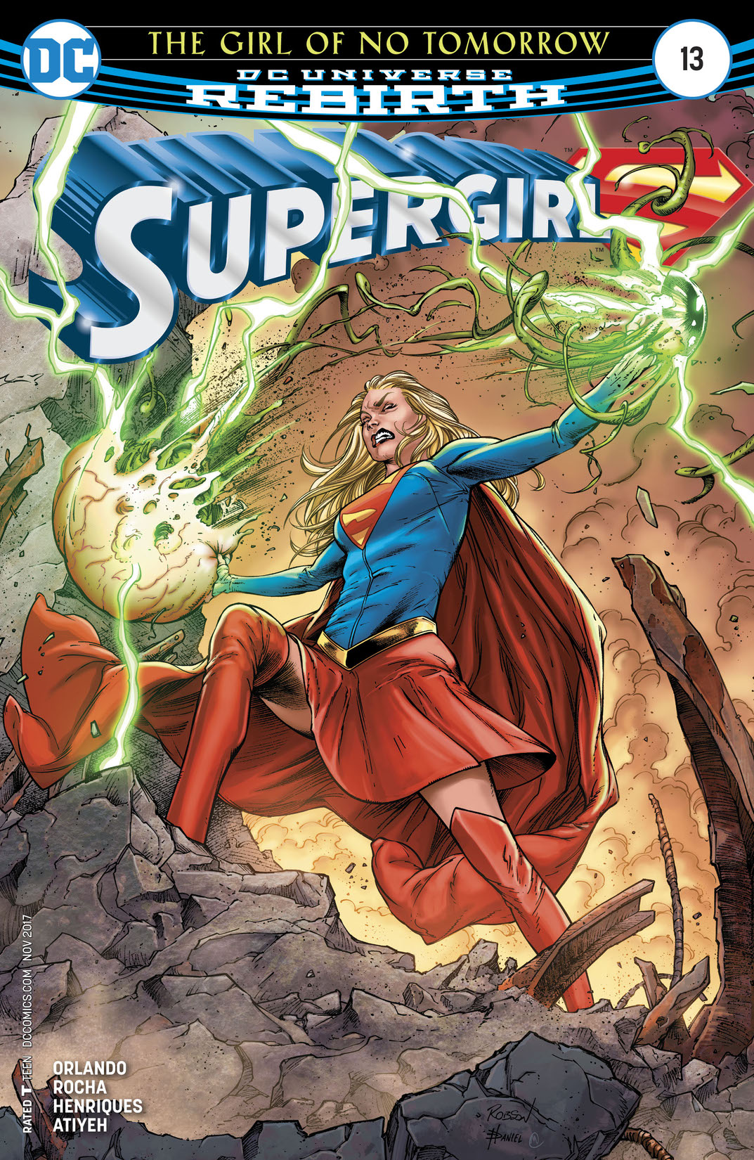 Supergirl (2016-) #13 preview images