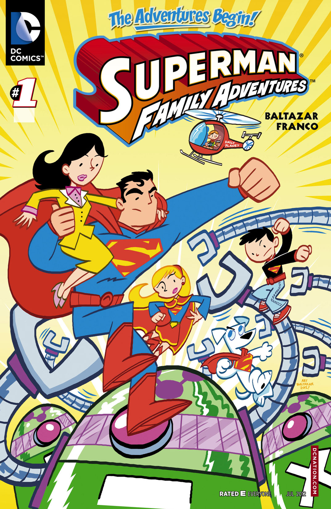 Superman Family Adventures #1 preview images