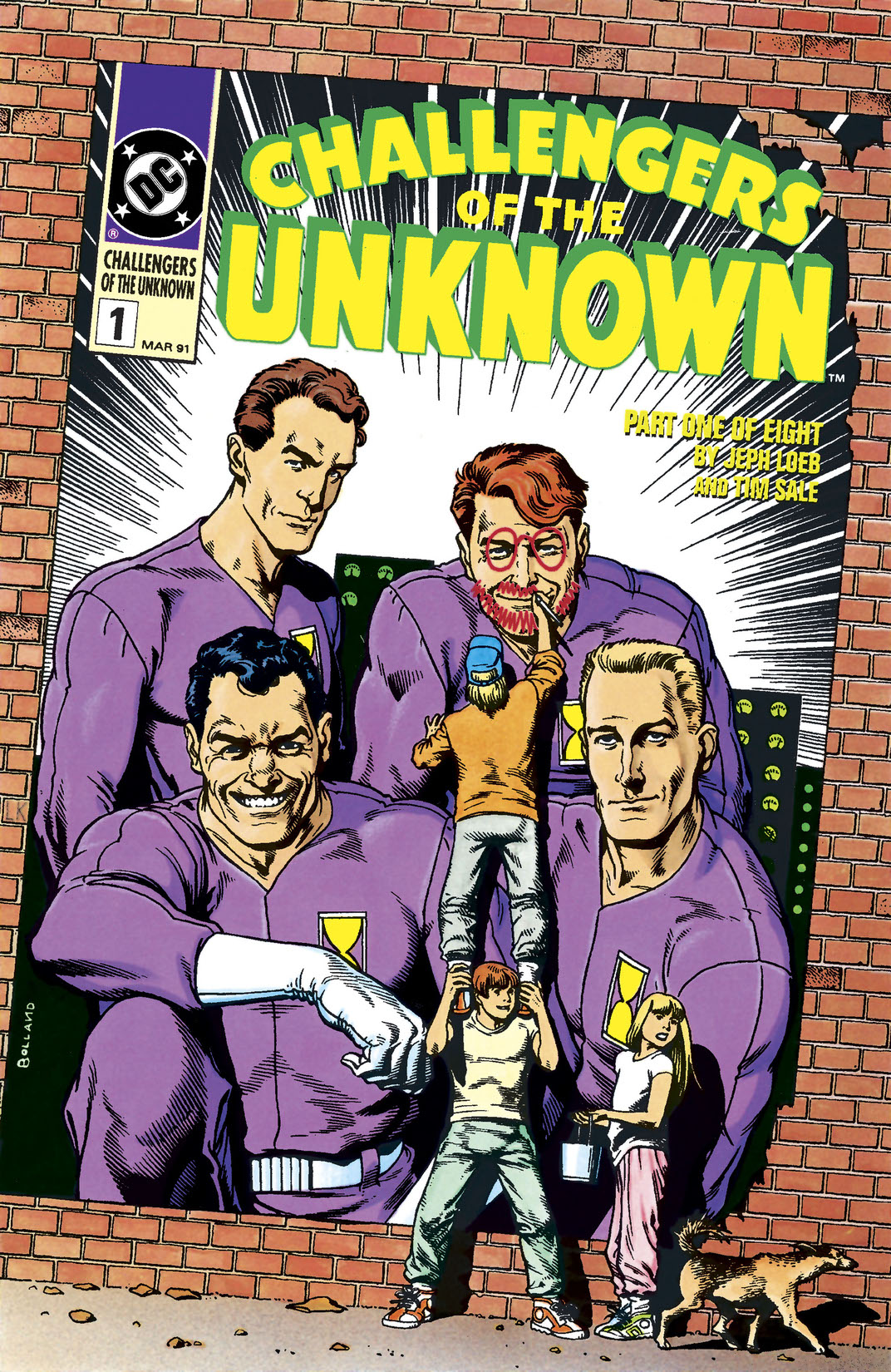 Challengers of the Unknown (1991-) #1 preview images