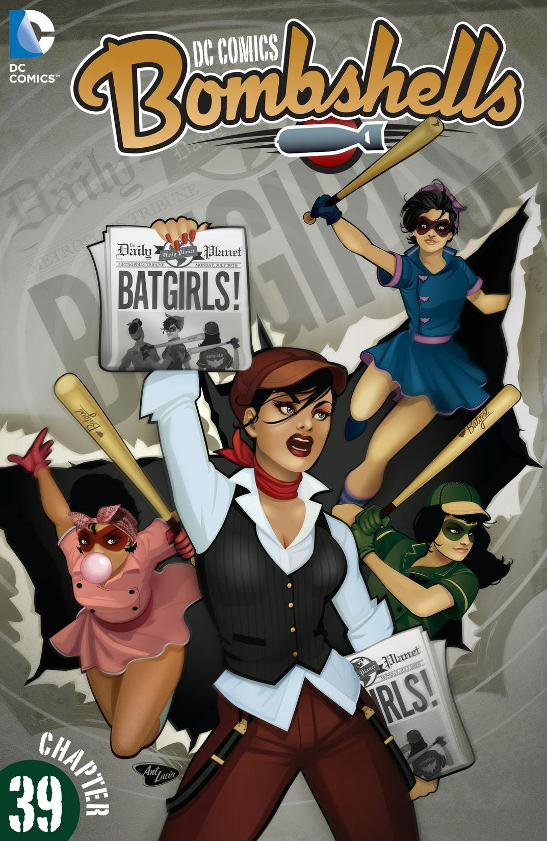 DC Comics: Bombshells #39 preview images