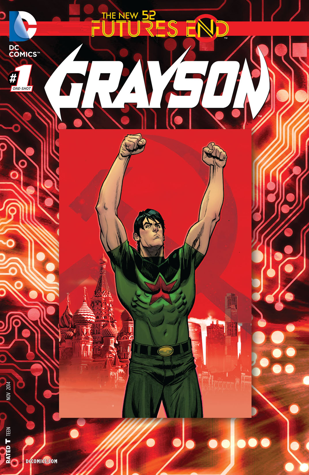 Grayson: Futures End #1 preview images