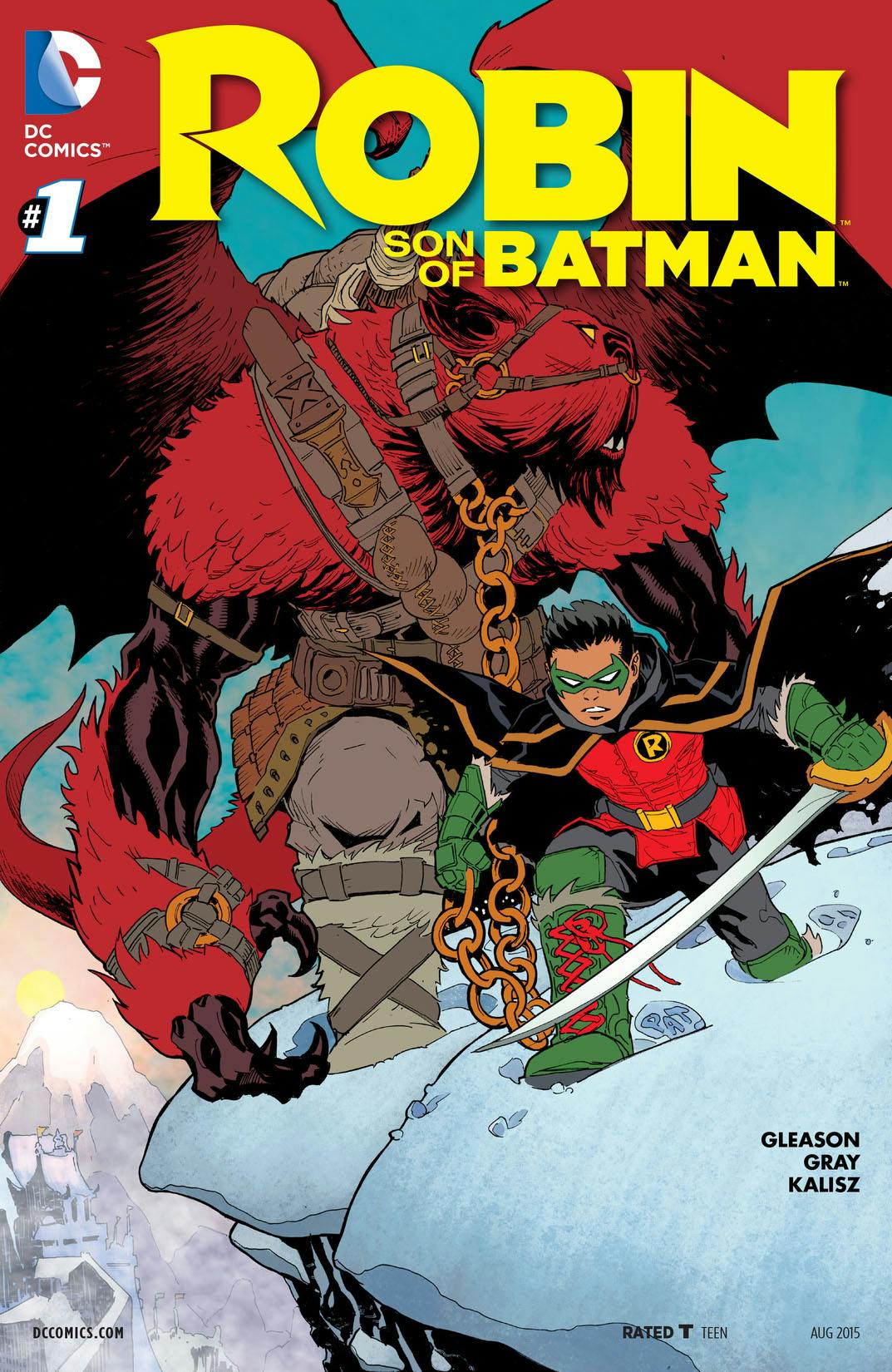 Robin: Son of Batman #1 preview images