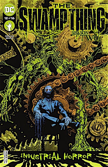 The Swamp Thing #12 preview images