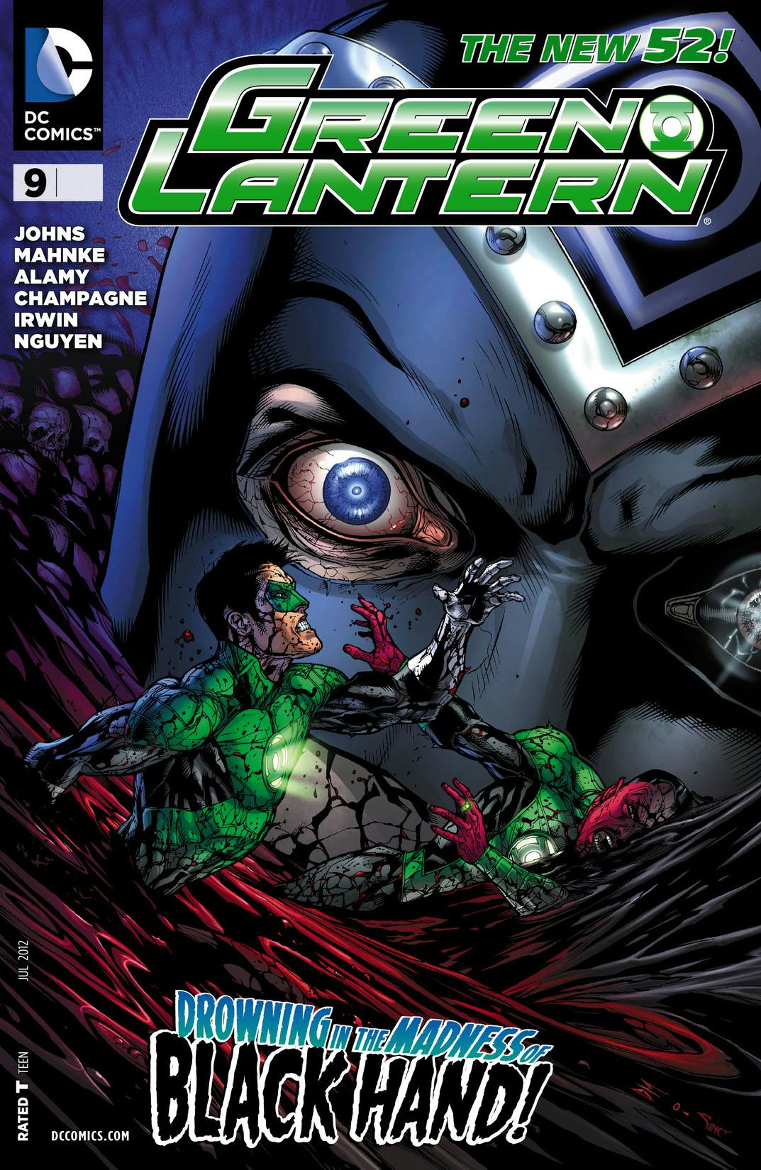 Green Lantern (2011-) #9 preview images