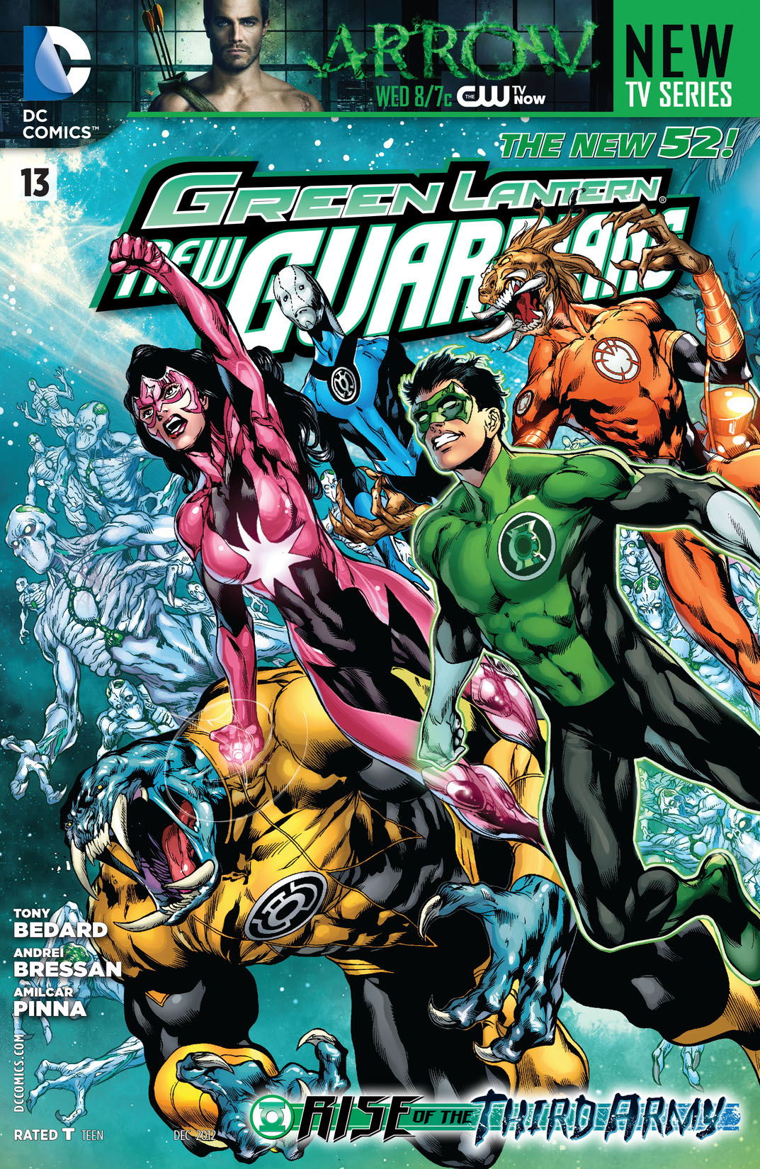 Green Lantern: New Guardians #13 preview images