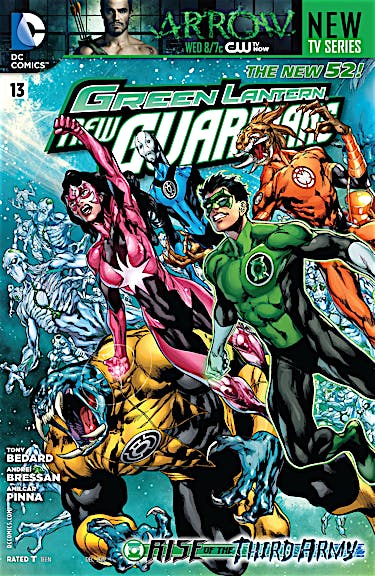 Green Lantern: New Guardians #13 preview images