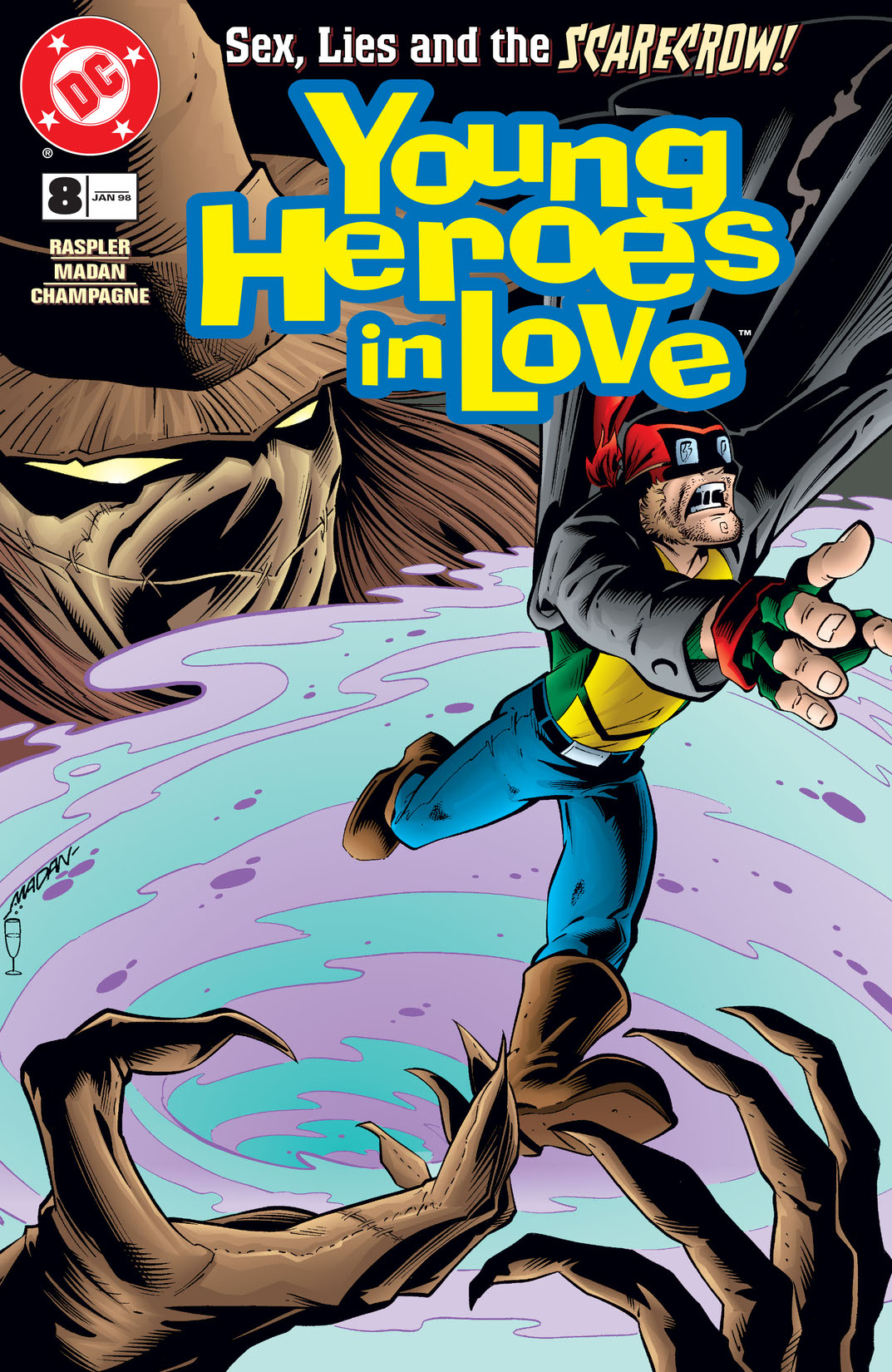 Young Heroes in Love #8 preview images