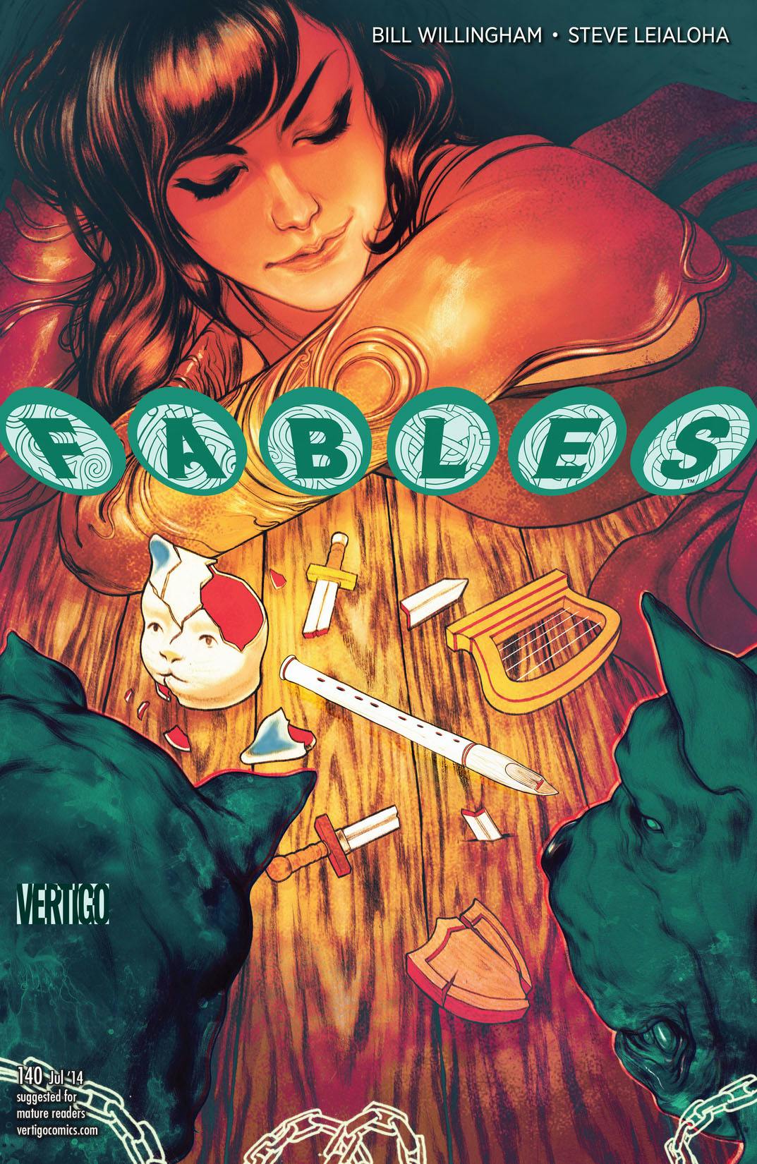 Fables #140 preview images