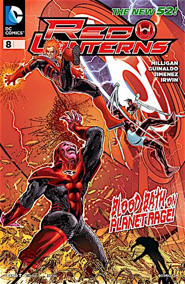 Red Lanterns #8 preview images