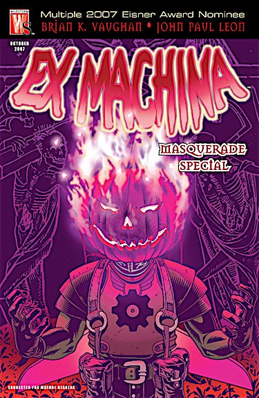 Ex Machina Special #3 preview images