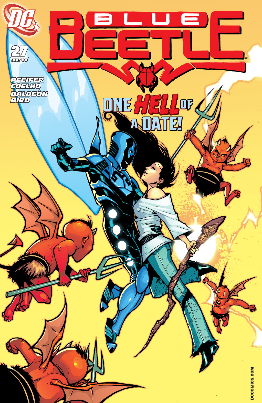 Blue Beetle (2006-) #27 preview images