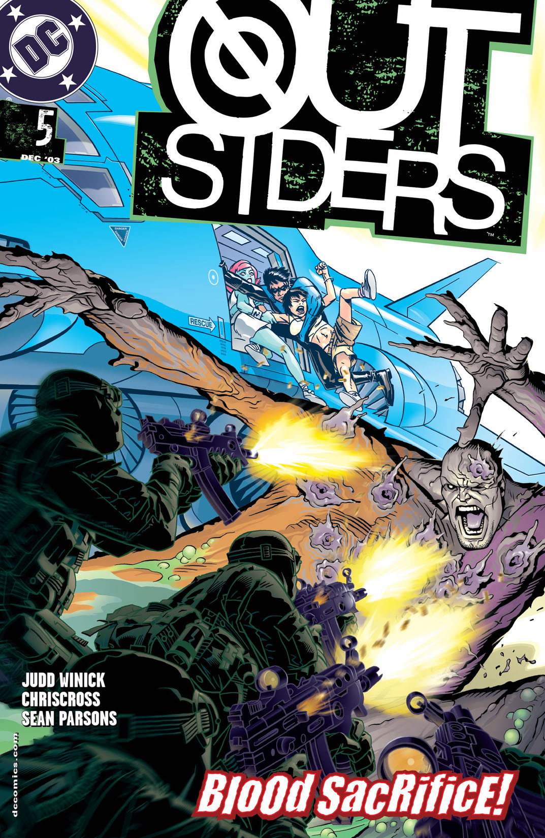 Outsiders (2003-) #5 preview images