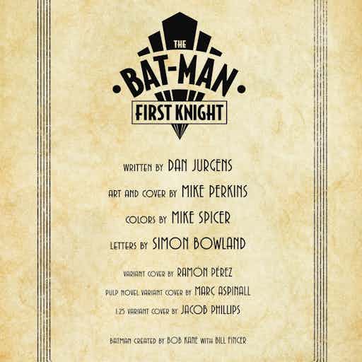The Bat-Man: First Knight series preview2