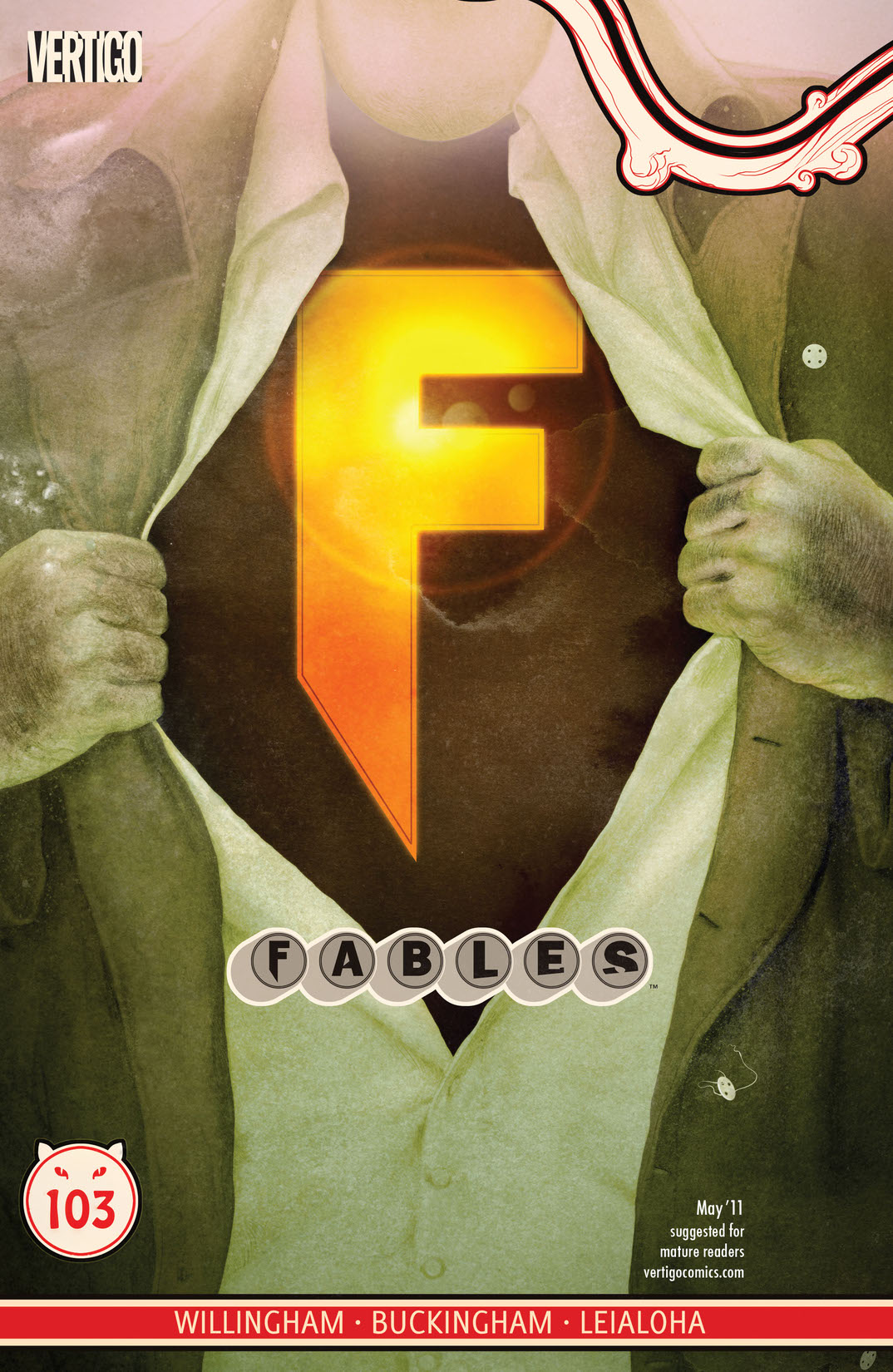 Fables #103 preview images