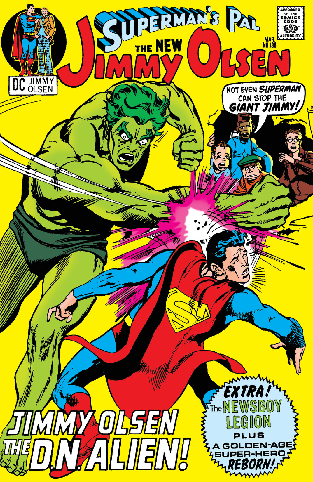 Superman's Pal, Jimmy Olsen #136 preview images