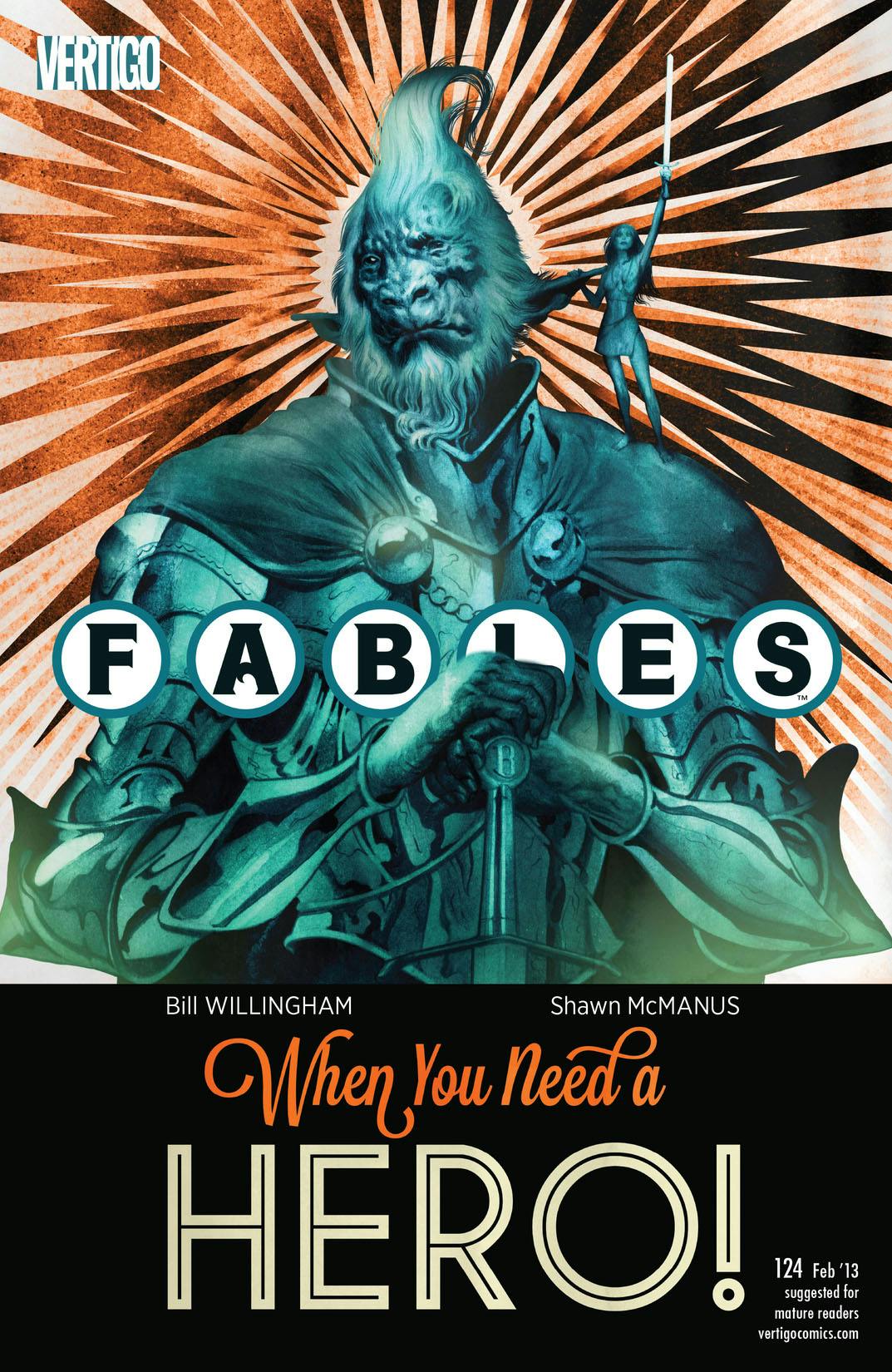 Fables #124 preview images