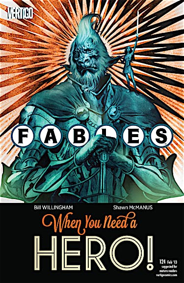 Fables #124 preview images